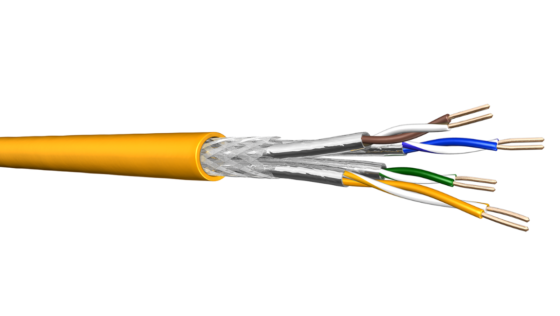 Geschirmtes Kupferdatenkabel